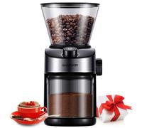 SHARDOR Coffee Grinder Burr Electric, 25 Precise Grind Setting, Automatic Coffee Bean Grinder with Digital Timer Display for Espresso, Drip Coffee, and French Press, Black