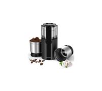 SHARDOR Coffee & Spice Grinders Electric with 2 Removable Stainless Steel Bowls for Dry or Wet Grinding, 70g.