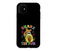 Share The Fun Avocado Cinco De Mayo Fruit Produce Party Case for iPhone 11