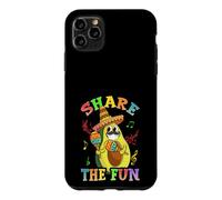 Share The Fun Avocado Cinco De Mayo Fruit Produce Party Case for iPhone 11 Pro Max