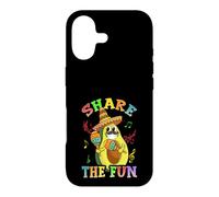 Share The Fun Avocado Cinco De Mayo Fruit Produce Party Case for iPhone 17