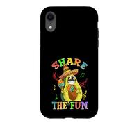 Share The Fun Avocado Cinco De Mayo Fruit Produce Party Case for iPhone XR