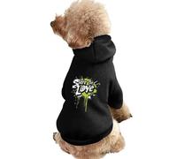 Share The Love Cute Dog And Cat Clothes Pet Hoodie Sweatshirt Pullover Sweater Coat