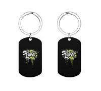Share The Love Cute Keychain Fashion Car Keyring with Graphic Pendant for Wallet Backpack Bag