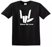 Share - The - Love - T-Shirt for Kids Sharer Logo (Black,5-6 Years Years)