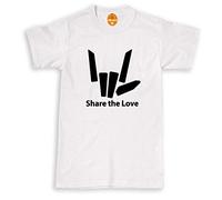 Share The Love Unspeakable Mens Kids Tshirt Youtuber Boys Girls Tee Top White