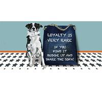 Share The Sofa Collie Little Dog Laughed Greeting Card Blank Inside Any Occasion GS37