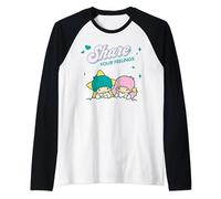 Share Your Feelings - Little Twin Stars Raglan Baseball Tee