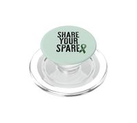 SHARE YOUR SPARE Kidney Organ Donor Renal Transplant Meme PopSockets PopGrip for MagSafe