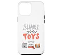Share Your Toys Cute Animals Family Moment Kids Joy Playtime Case for iPhone 12 Pro Max