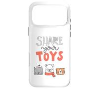 Share Your Toys Cute Animals Family Moment Kids Joy Playtime Case for iPhone 17 Pro Max