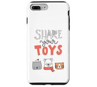 Share Your Toys Cute Animals Family Moment Kids Joy Playtime Case for iPhone 7 Plus/8 Plus
