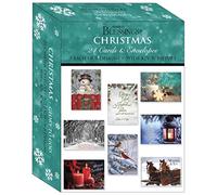 Shared Blessings Glory to God Christmas Cards - King James Version Scriptures - Assorted Designs - 24 Count