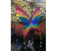 Shared Earth 31cm Hanging Rainbow Sun Catcher Butterfly