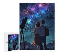 Shared Wonder Under Star: Festive Gift for Adults, 500 PCS Challenging Puzzle for Adults - to Assemble, Frame And Display