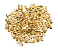 ShareGoo 3.5mm Male Female Banana Plug Bullet Connector Plugs for RC Battery ESC Motor with 1 Lipo Battery Strap (50 Pairs)
