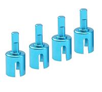 ShareGoo Aluminum Alloy Front & Rear Gearbox Joint Cup Differential Cup Compatible with Tamiya TT01 TT01E TT02 1/10 RC Drift Car Upgrade Parts