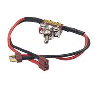 ShareGoo Large Current On-Off Electric Power Switch with Deans T Plug for RC Model Airplane Drone Car ESC Battery