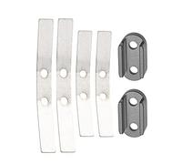 ShareGoo Steel Rear Axle Leaf Spring & Fixed Seat Mount Compatible with WPL D12 1/10 RC Car Upgrade Parts