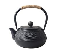 Sharemee Black Japanese Cast Iron Teapot With Stainless Steel Infuser 800ml/27oz