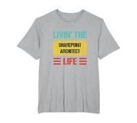 Sharepoint Architect T-Shirt, Men's Big and Tall, Heather Grey, 2X Tall