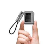 SHARGE Disk M.2 NVMe SSD Enclosure with Active Cooling System, Small External SSD Case,10Gbps USB C 3.2 Gen2, 2TB Enclosure NVMe Reader Supports M Key for PS5, SteamDeck, Camera