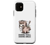 Sharing Trails Sharing Smiles Cute Pony Case for iPhone 11