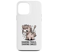 Sharing Trails Sharing Smiles Cute Pony Case for iPhone 13 Pro Max
