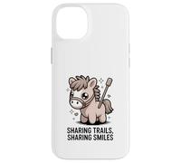 Sharing Trails Sharing Smiles Cute Pony Case for iPhone 14 Plus