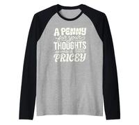 Sharing Your Thoughts Brings Great Sarcastic Humor Raglan Baseball Tee