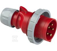 Shark 0152-6 Portable Plug 16A 400V 3P+Z+N IP67