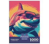 Shark 1000pcs Paper Jigsaw Puzzle Challenging & Brainteasing Puzzle Educational Games for Adults And Kids 70x50cm/1000pcs