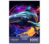 Shark 1000pcs Paper Jigsaw Puzzles Colourful Beautiful Decoration for Adults And Kids 38x26cm/1000pcs