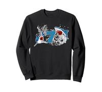 Shark 7th Birthday Ocean Animal 7 Year Old Kid Party Theme Sweatshirt