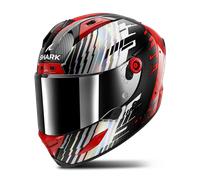 Shark Aeron Edgy, full face helmet XS Carbon/Red/Silver