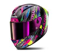 Shark Aeron Full Face Helmet Violet YellowXXL Violet Yellow