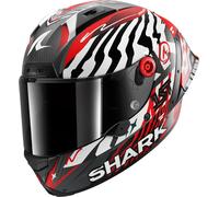 Shark Aeron GP FIM 2 Speed Fancy Carbon Helmet, carbon-red, size M for Men