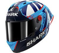 Shark Aeron-GP FIM Fernandez Black Blue White Full Face Motorcycle Race Helmet