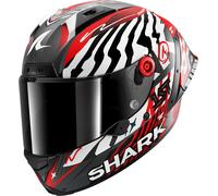 Full Face Helmet Shark AERON GP FIM RACING #2 SPEED-FANCY Mat Carbon White Red