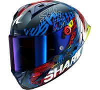 Shark Aeron-GP FIM Racing 02 Speed-Vib, full face helmet XS Carbon/Blue/Red