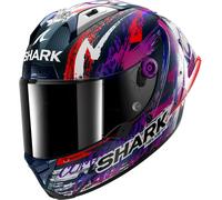 SHARK SHARK - Helmet Aeron GP FIM Replica Zarco Signature Carbon / White / Violet S