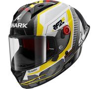 Shark Aeron GP Replica Raul Fernandez Signature Helmet, black/white/yellow, size M (57/58)