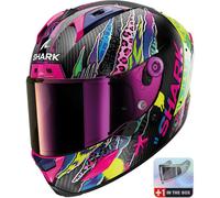 Shark Aeron Fawn, full face helmet S Black/Yellow/Pink/Blue