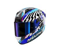 Shark Aeron Speed-Fancy Full Face Helmet White/BlueS White,Blue