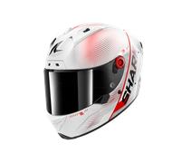 Full Face Helmet Shark AERON SPEED-TECH Carbon White Red