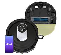 Shark AI Robot Vacuum & Mop with Self-Cleaning Brushroll for Floors, Carpet Black/Silver (RV2001WD) With LiDAR Navigation