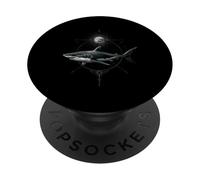 Shark Animal Graphic Marine Biology Sea Ocean Shark Lover PopSockets Adhesive PopGrip