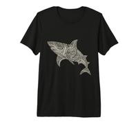 Shark Animal Graphic Marine Biology Sea Ocean Shark Lover Premium T-Shirt