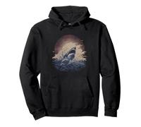Shark Animal Graphic Marine Biology Sea Ocean Shark Lover Pullover Hoodie