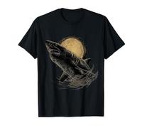 Shark Animal Graphic Marine Biology Sea Ocean Shark Lover T-Shirt